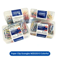 Paper Clip Guangbo Colorful 29MM WZD25313 / Klip Kertas Warna Warni